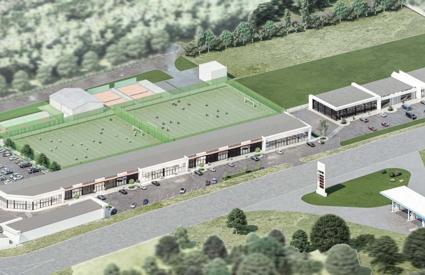 На в’їзді до Ужгорода з’явиться масштабний ритейл-парк зі спортивною ареною