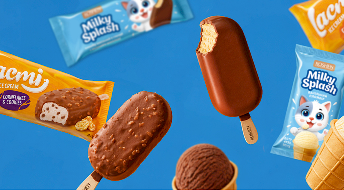 Roshen почав виготовляти морозиво